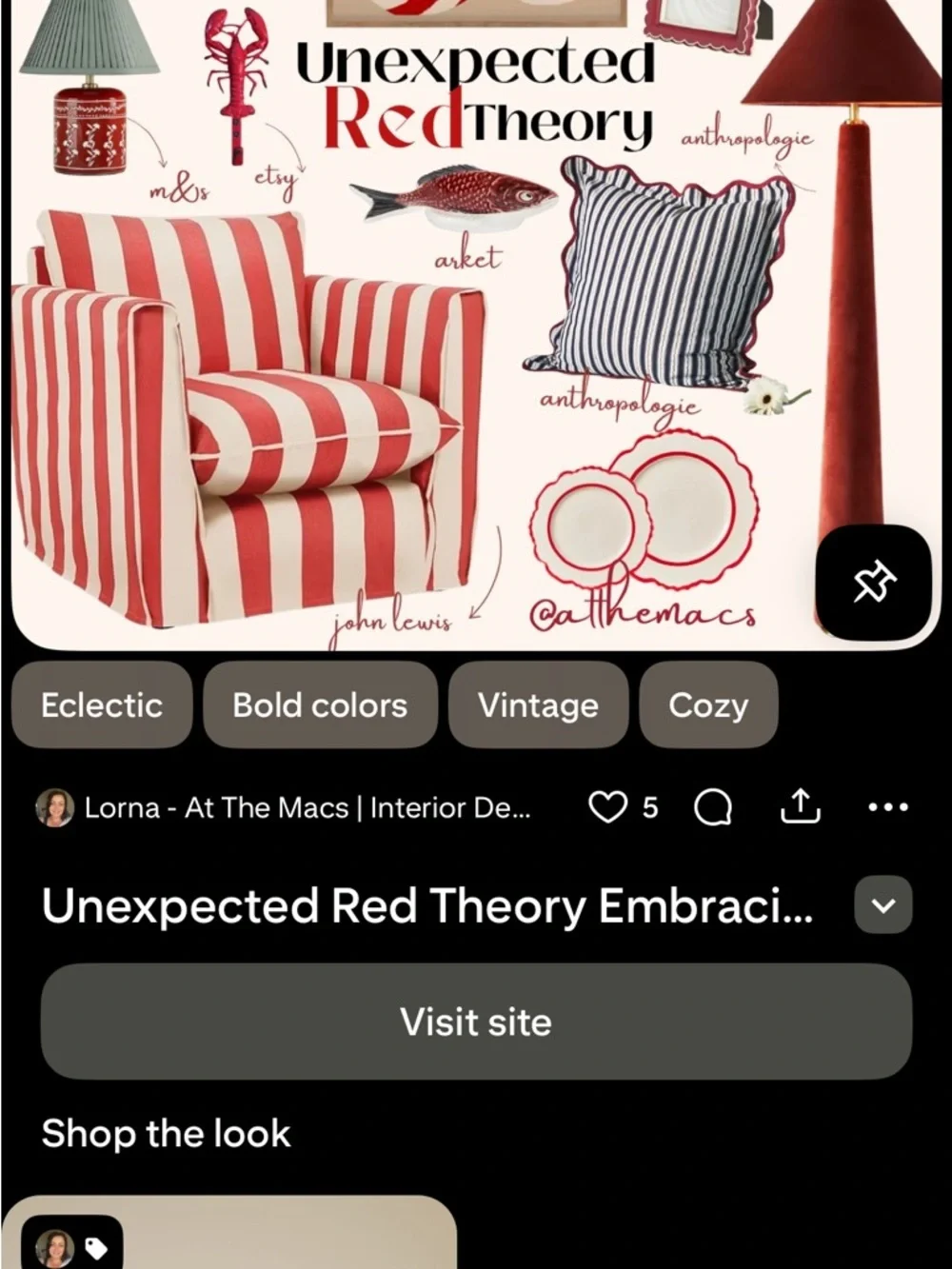 Cozy Red and White Knitted Throw Blanket
